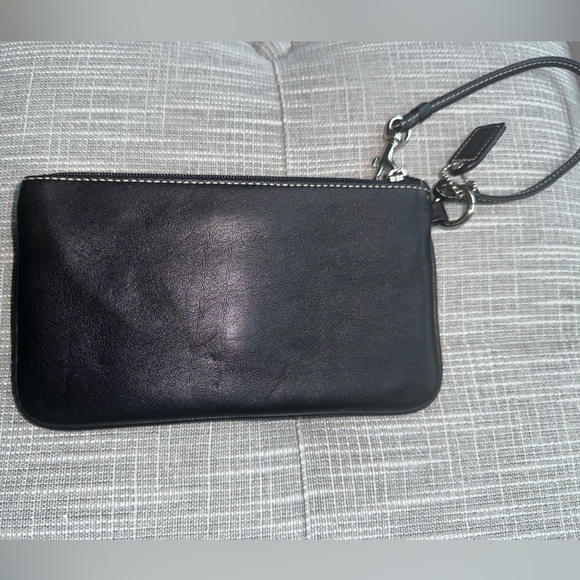 Coach Black Wristlet - Picture 2 of 3
